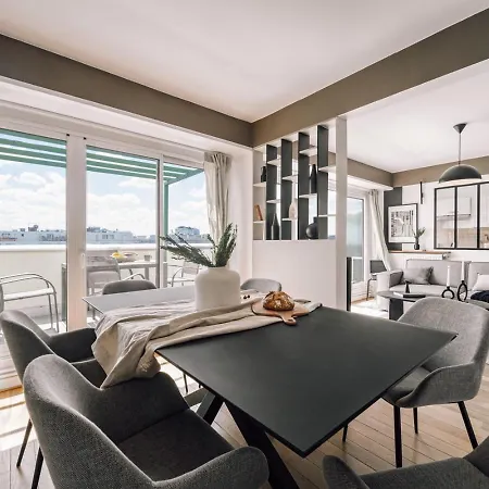 Judson - 2 Et Terrasse A Charonne شقة باريس